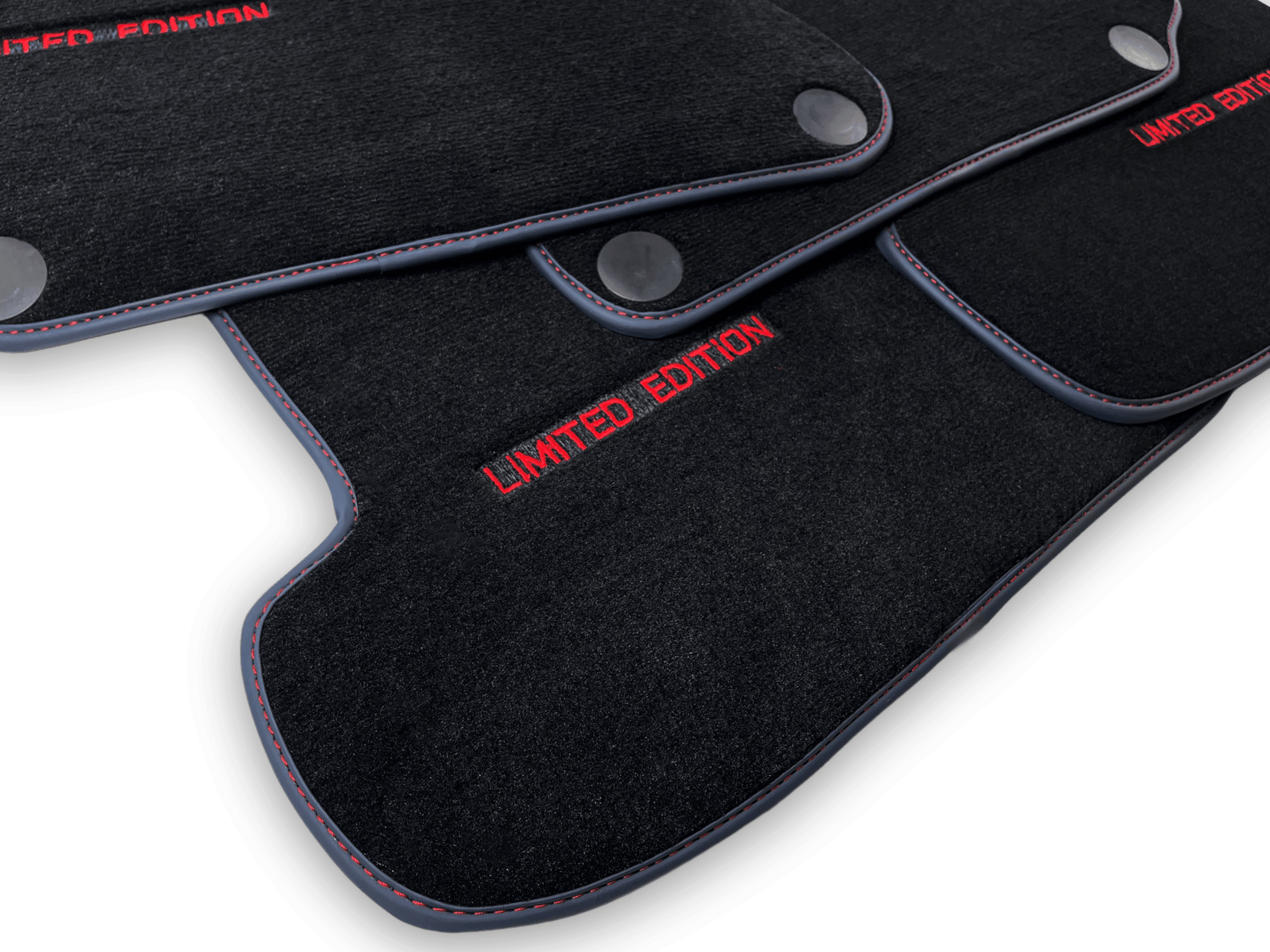 Black Floor Mats For Mercedes Benz C-Class S205 Wagon (2014-2018) | Limited Edition - AutoWin