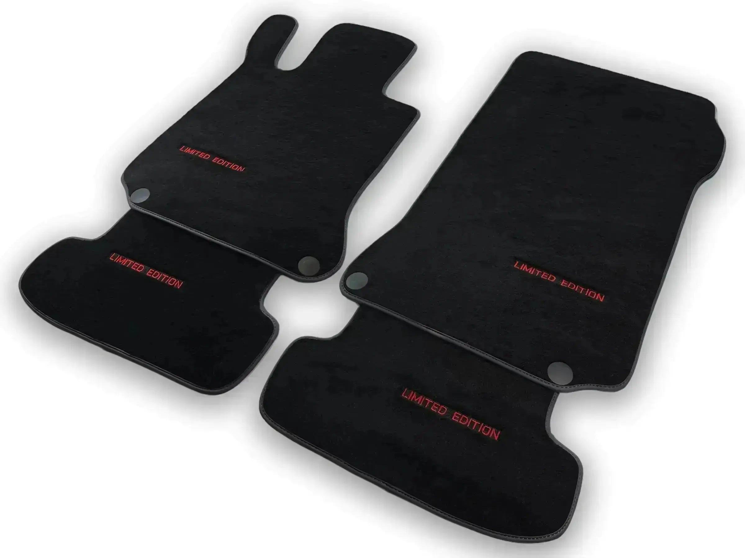 Black Floor Mats For Mercedes Benz GLE-Class V167 Allrounder - 5 Seats (2019-2023) | Limited Edition - AutoWin