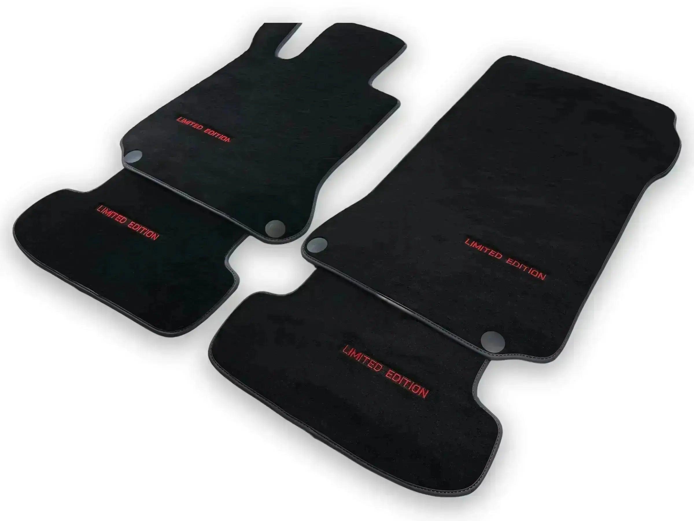 Black Floor Mats For Mercedes Benz GLE-Class V167 Allrounder - 5 Seats (2019-2023) | Limited Edition - AutoWin