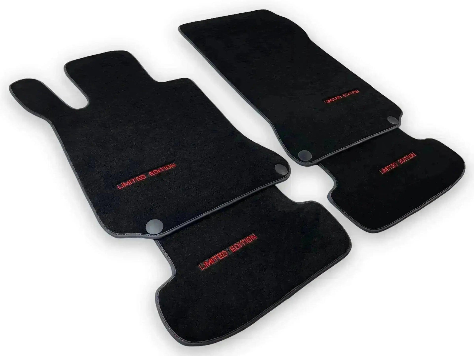 Black Floor Mats For Mercedes Benz GLS-Class X167 (2019-2023) | Limited Edition - AutoWin