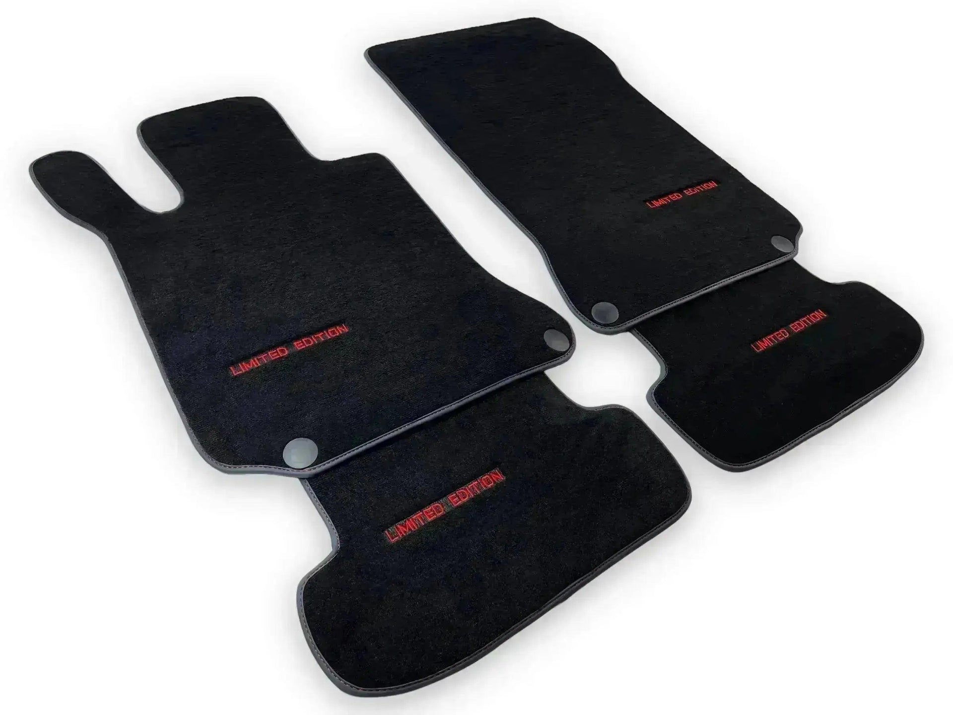 Black Floor Mats For Mercedes Benz GLS-Class X167 (2019-2023) | Limited Edition - AutoWin