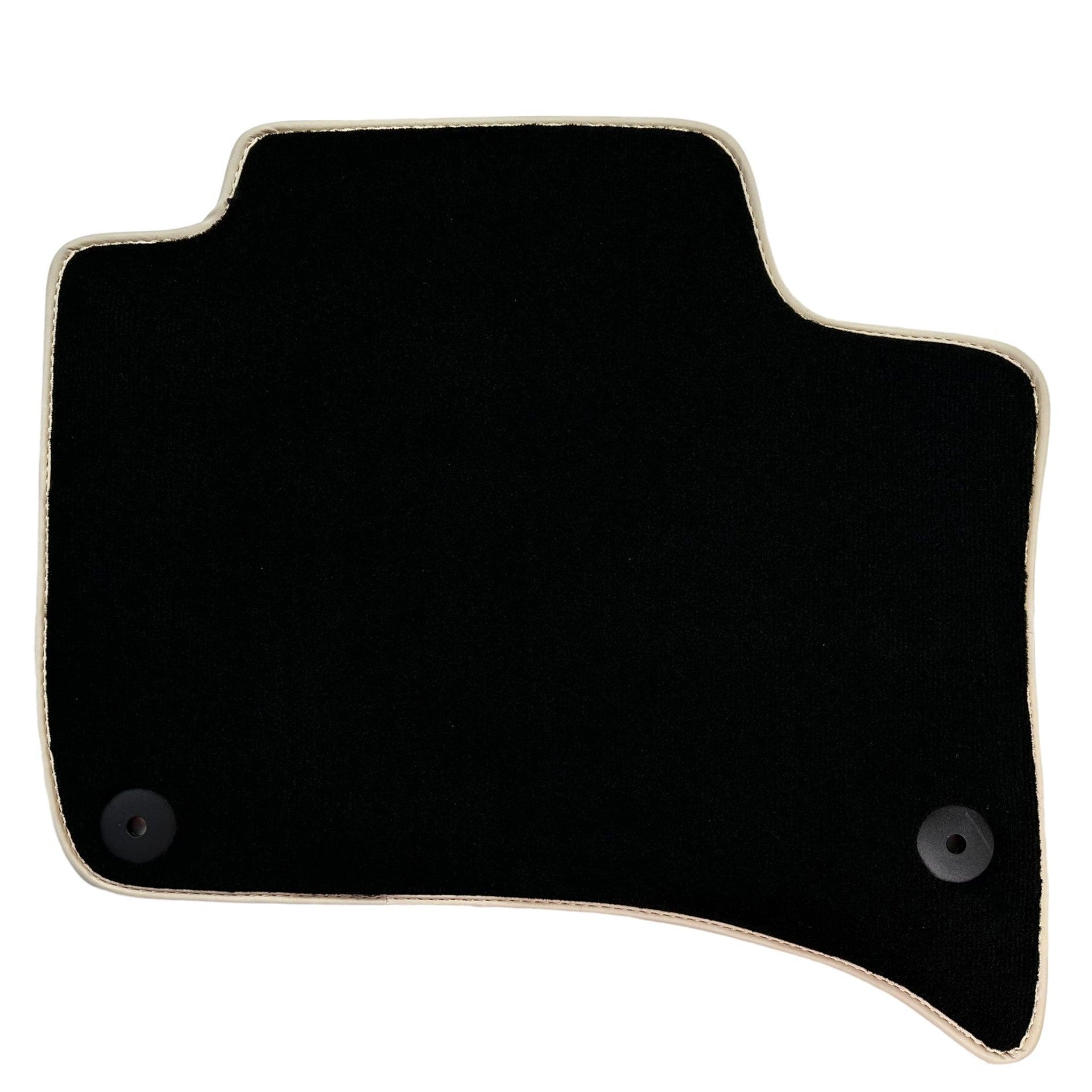 Black Floor Mats for Porsche Cayenne (2010-2018) ER56 Design - AutoWin