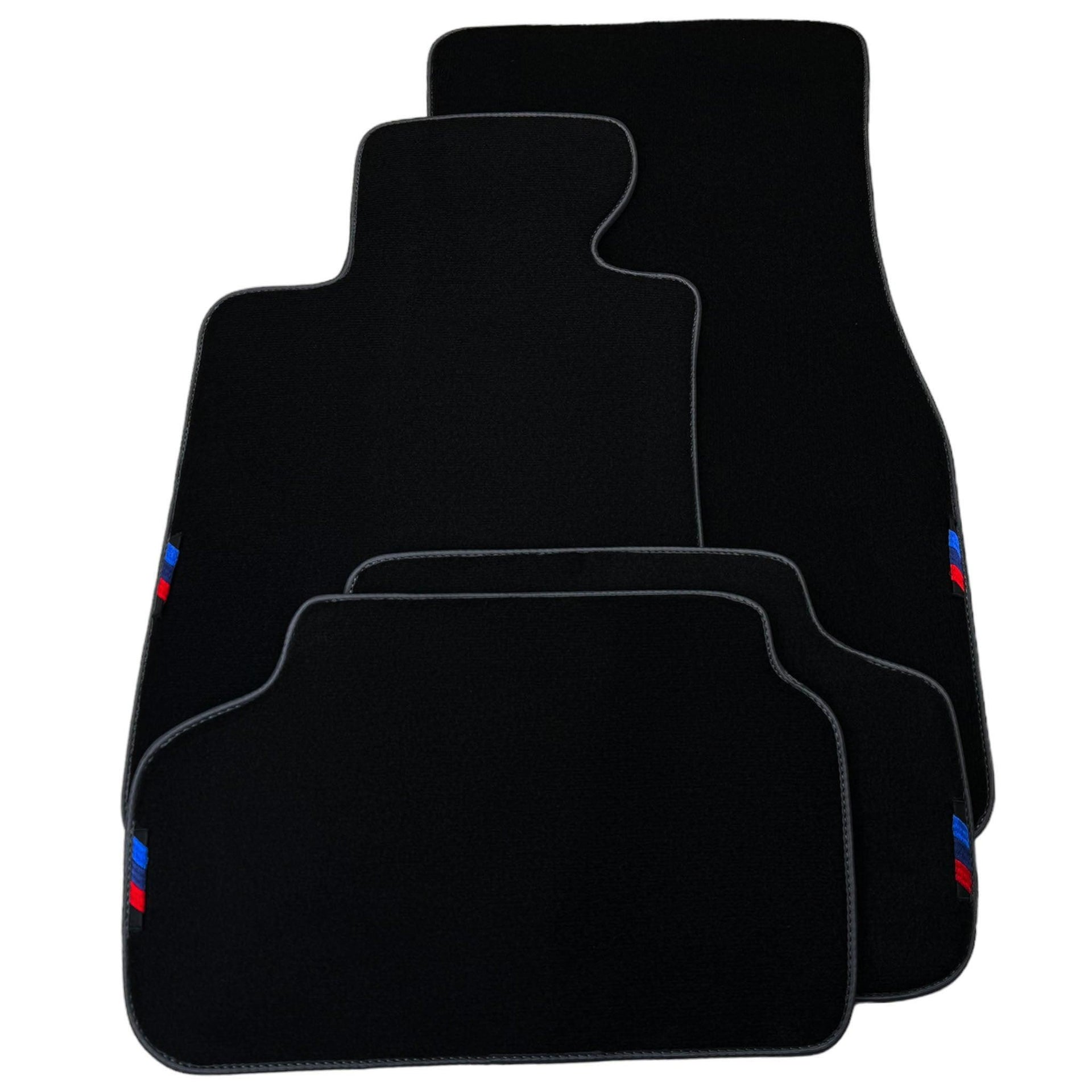 Black Mats For BMW 5 Series G30 | Gray Trim - AutoWin