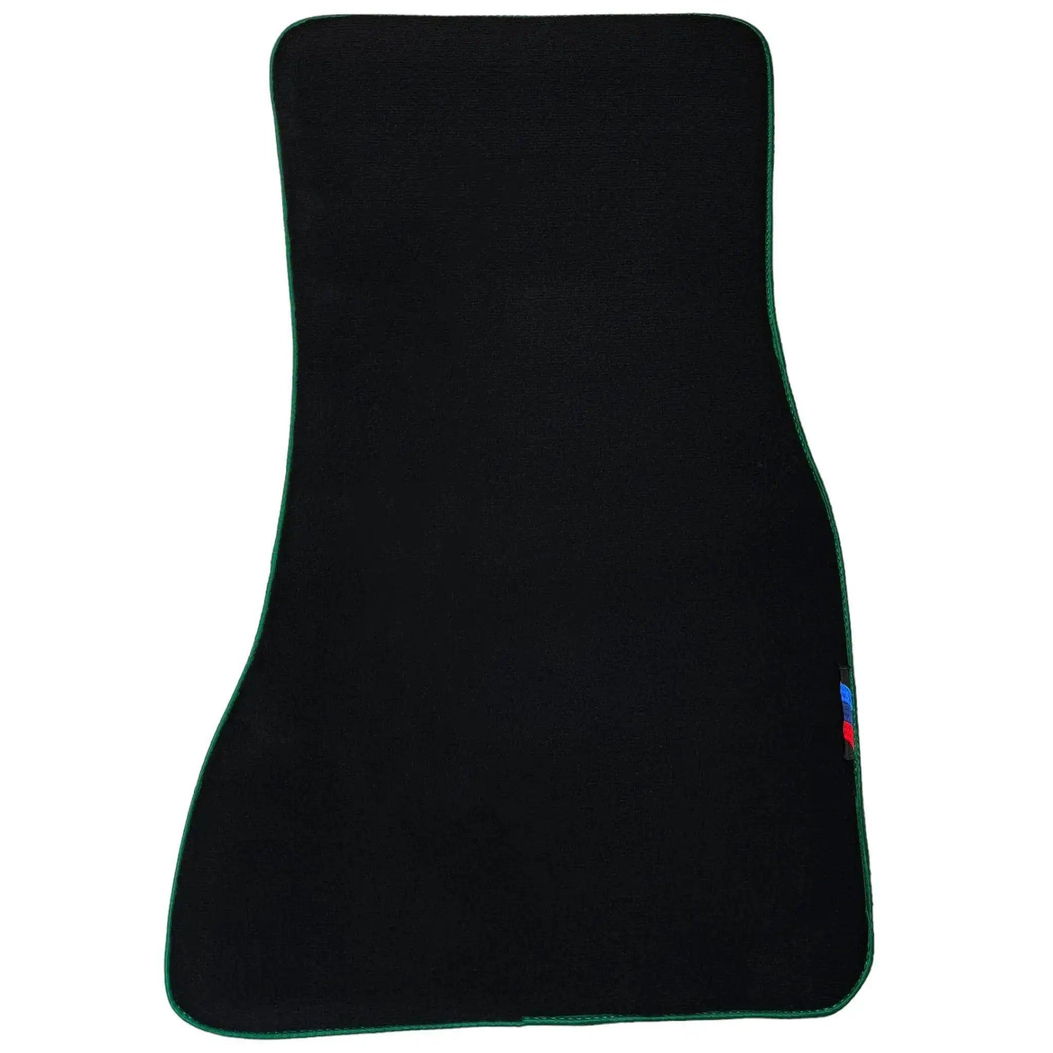 Black Mats For BMW M5 E60 | Green Trim - AutoWin