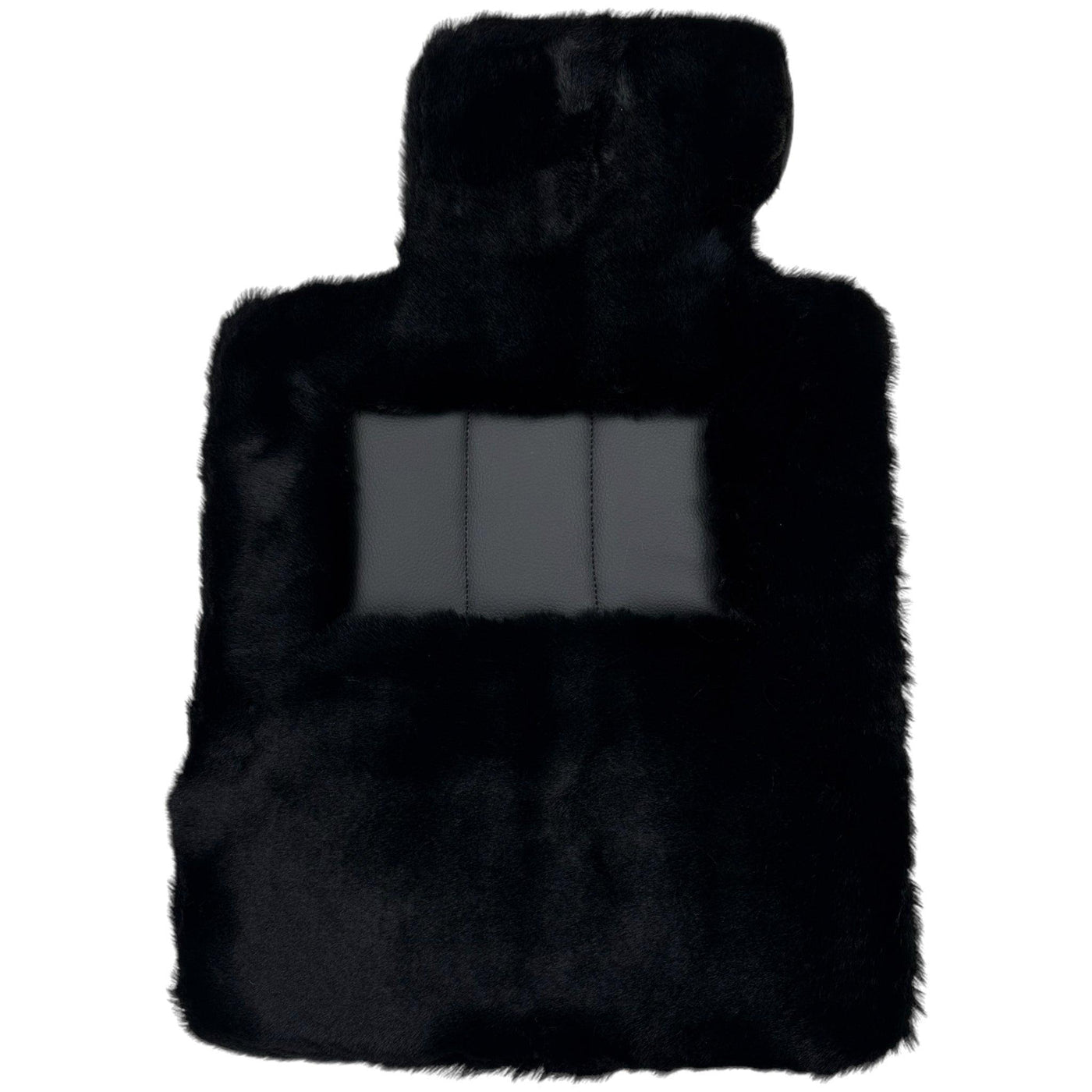 Black Sheepskin Floor Mats for Rolls-Royce Spectre (2023-2024) No Steps Edition - AutoWin