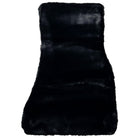 Black Sheepskin Floor Mats for Rolls-Royce Wraith (2013–2023) No Steps Edition - AutoWin