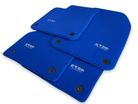 Blue Floor Mats for Audi A6 - C6 Avant (2004-2008) | ER56 Design - AutoWin