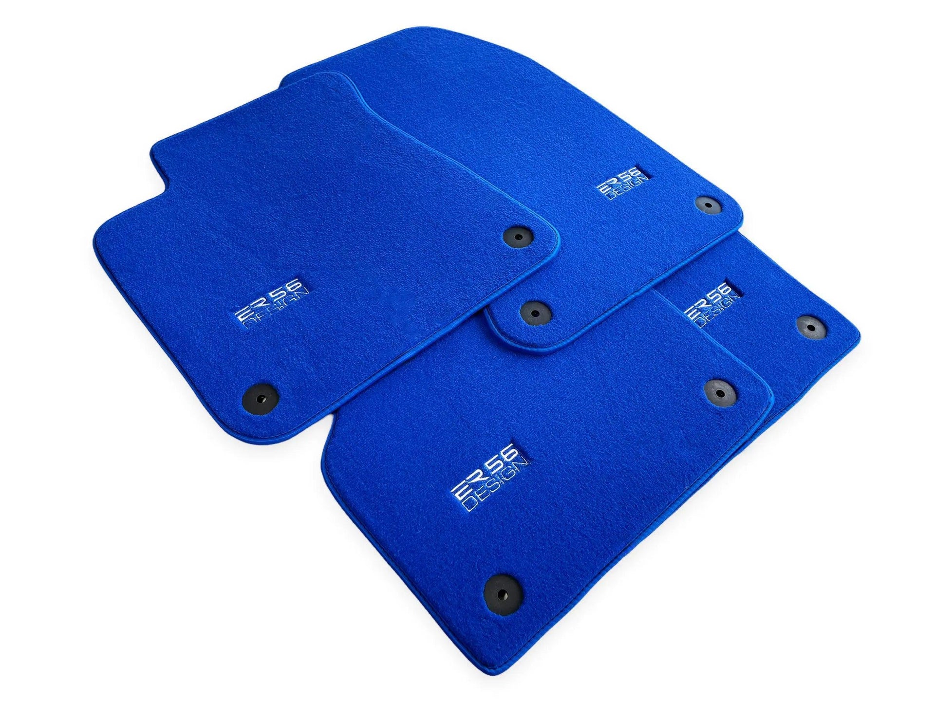 Blue Floor Mats for Audi Q2 (2016-2020) | ER56 Design - AutoWin