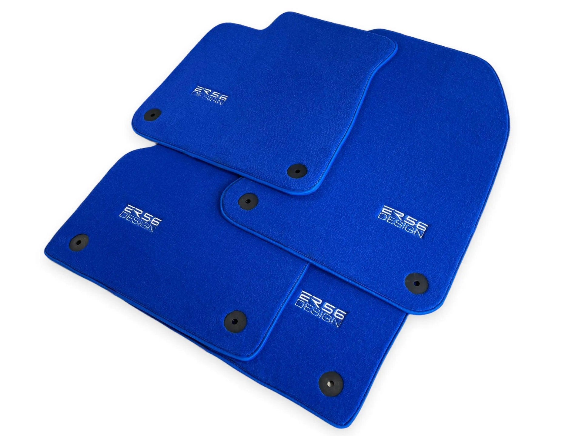 Blue Floor Mats for Audi Q3 F3 (2018-2024) | ER56 Design - AutoWin