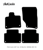 Blue Floor Mats for Audi Q7 4L (2006-2015) | ER56 Design - AutoWin