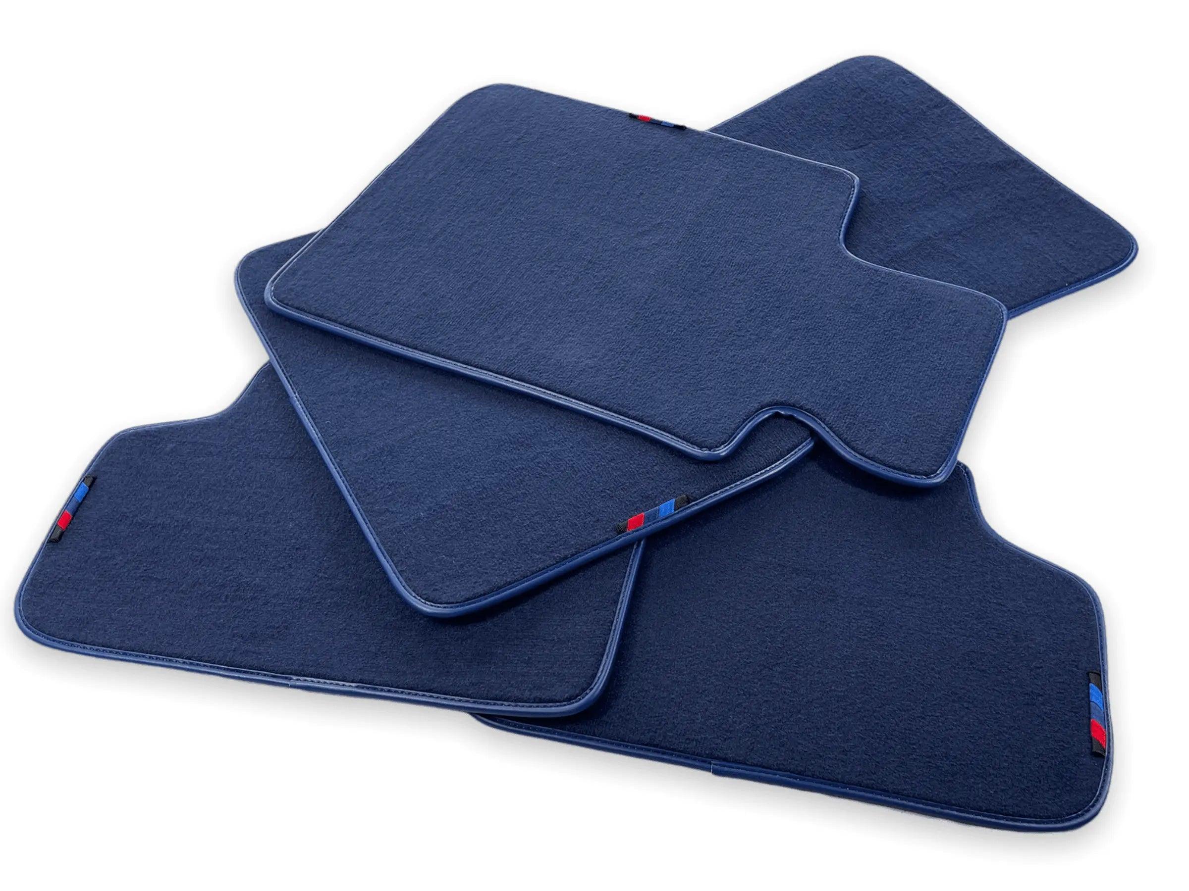 Dark Blue Mats For BMW M8 F93 4-door Gran Coupe With M Package - AutoWin