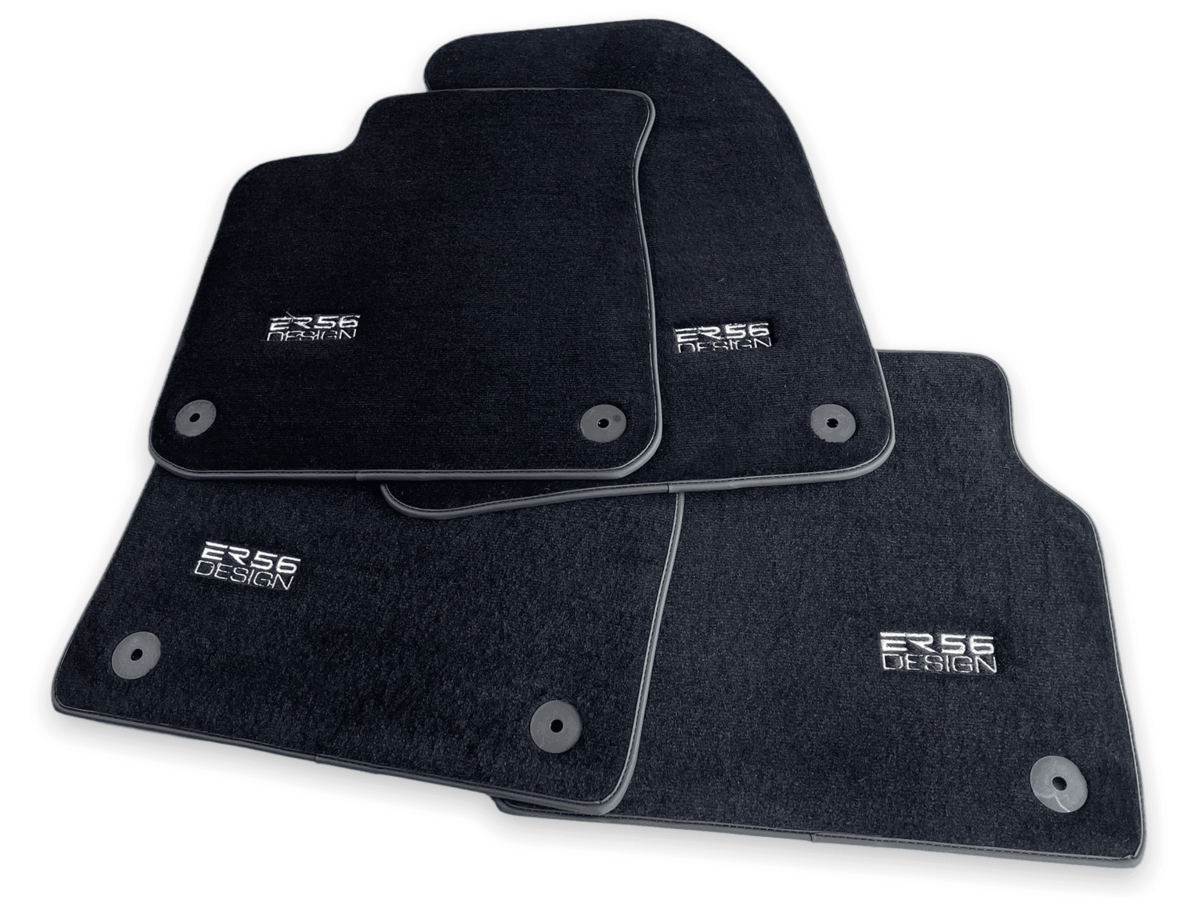 Floor Mats for Audi A4 - B6 Convertible (2002-2006) ER56 Design - AutoWin