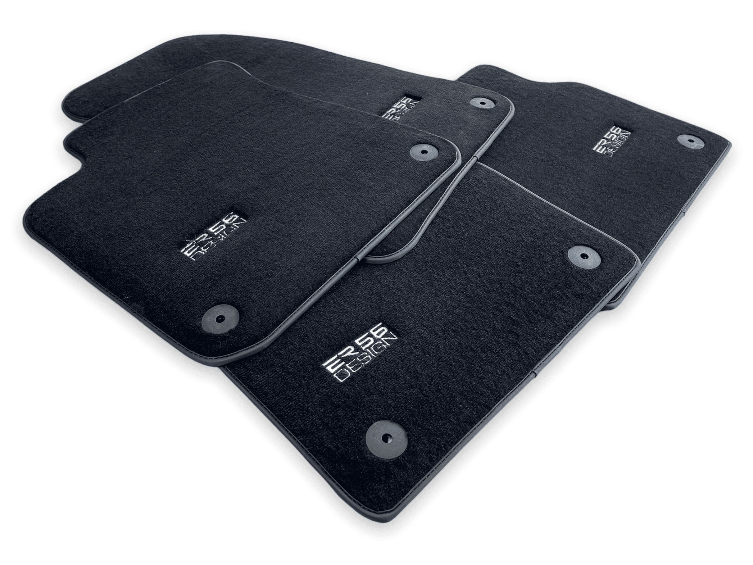 Floor Mats for Audi A4 - B6 Convertible (2002-2006) ER56 Design - AutoWin