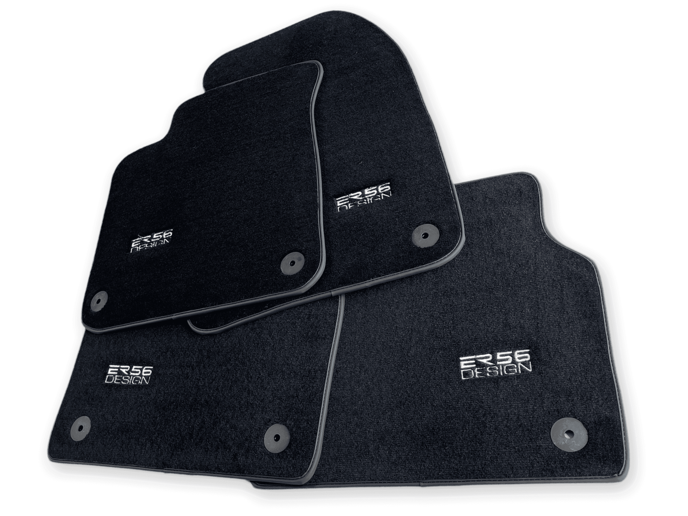 Floor Mats for Audi A4 - B6 Convertible (2002-2006) ER56 Design - AutoWin
