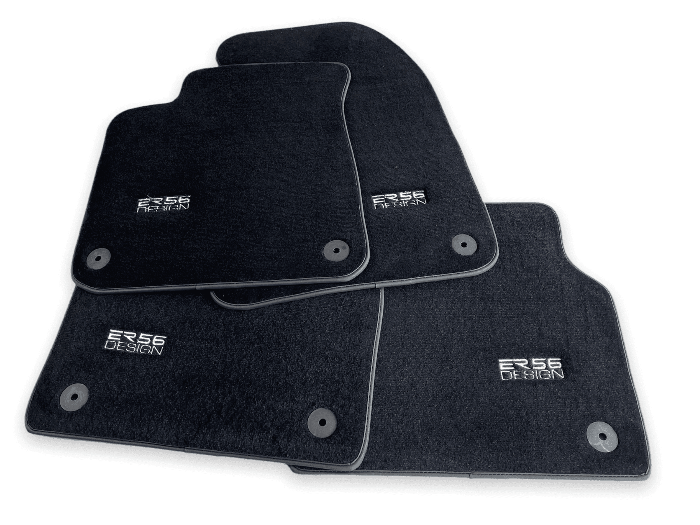Floor Mats for Audi A4 - B6 Convertible (2002-2006) ER56 Design - AutoWin