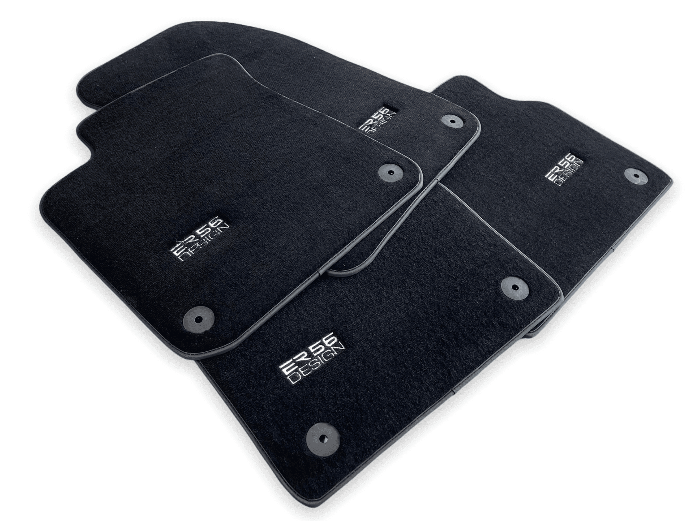 Floor Mats for Audi A4 - B6 Convertible (2002-2006) ER56 Design - AutoWin