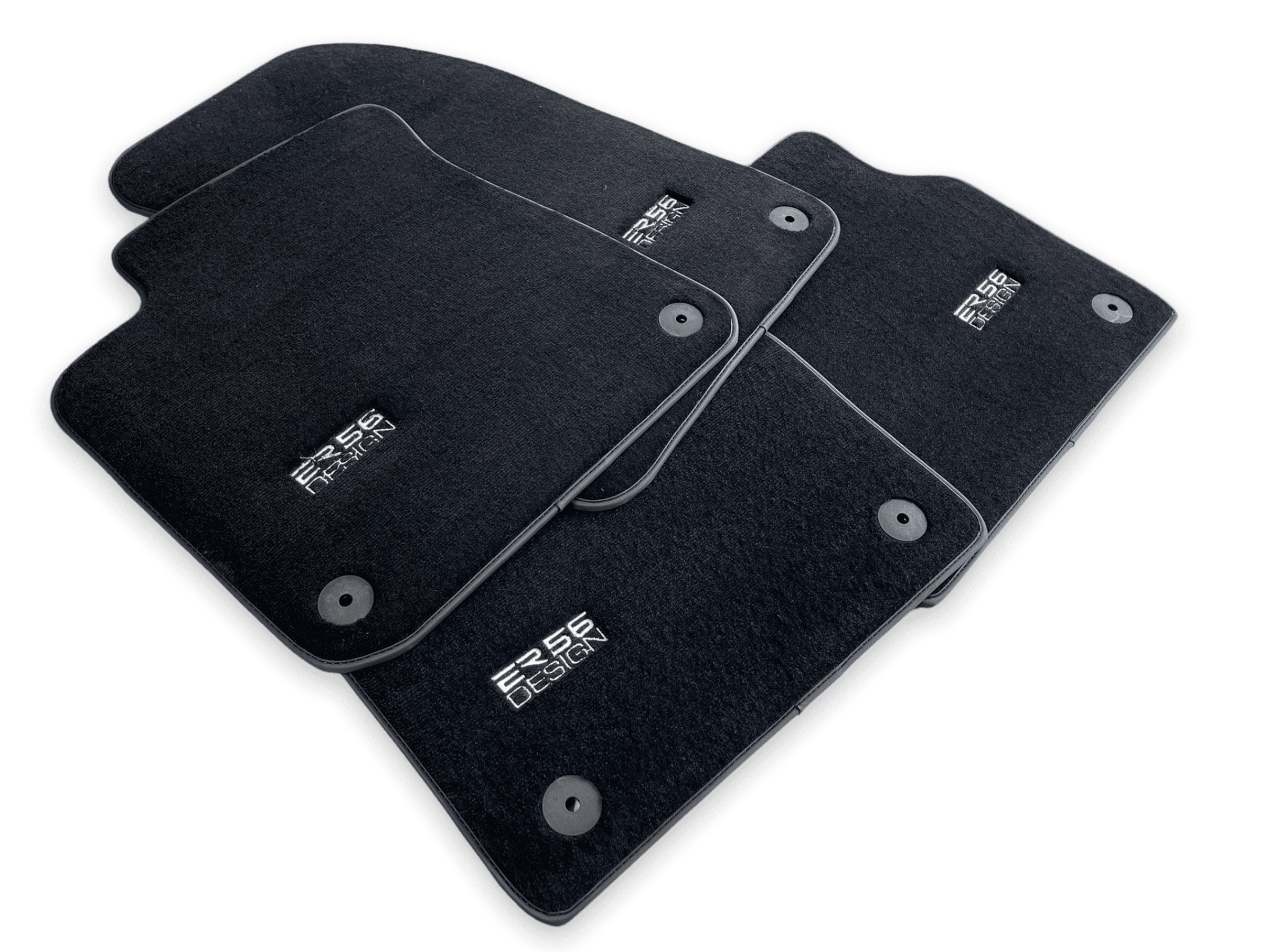 Floor Mats for Audi A4 - B6 Convertible (2002-2006) ER56 Design - AutoWin