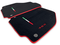 Floor Mats For Ferrari 458 Italia (2009-2015) Red Trim - AutoWin