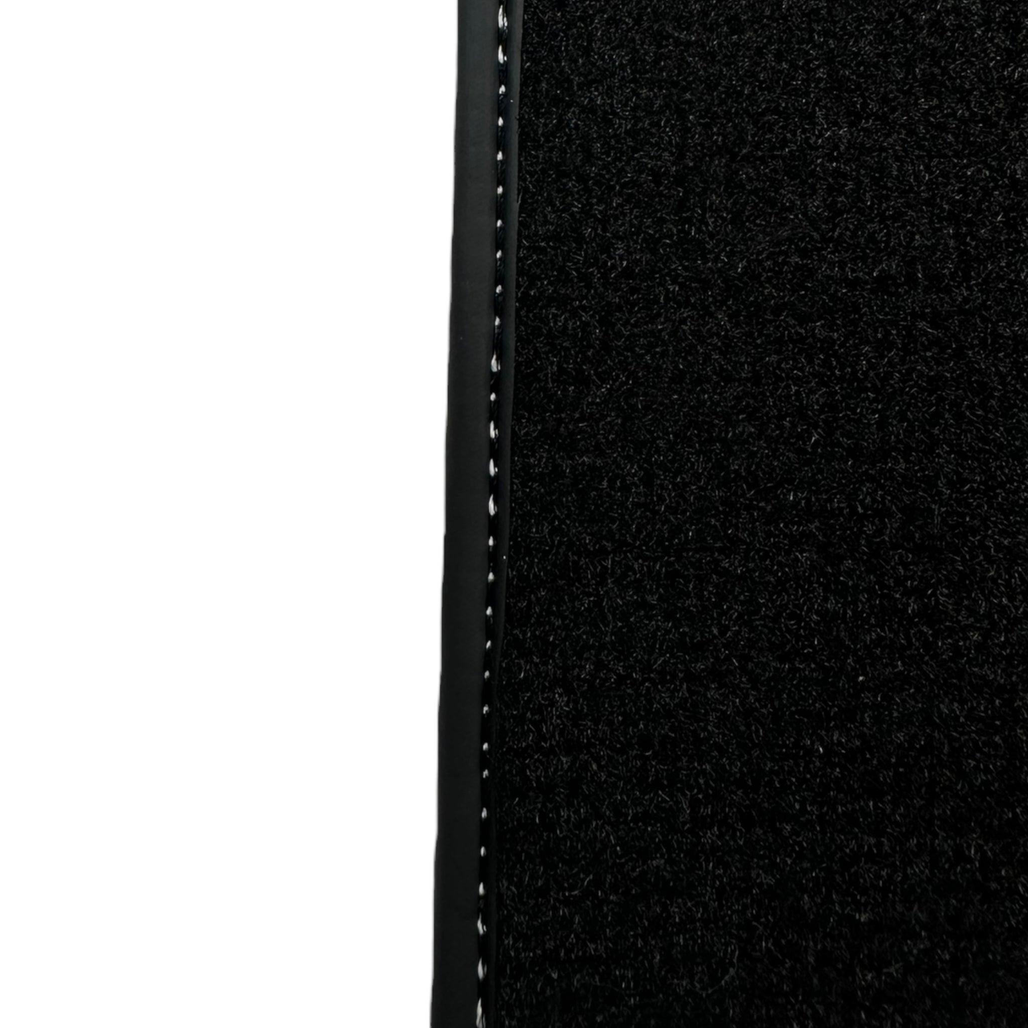 Floor Mats for Ferrari 458 Spider (2012-2015) with Bordeaux Nappa Leather - AutoWin