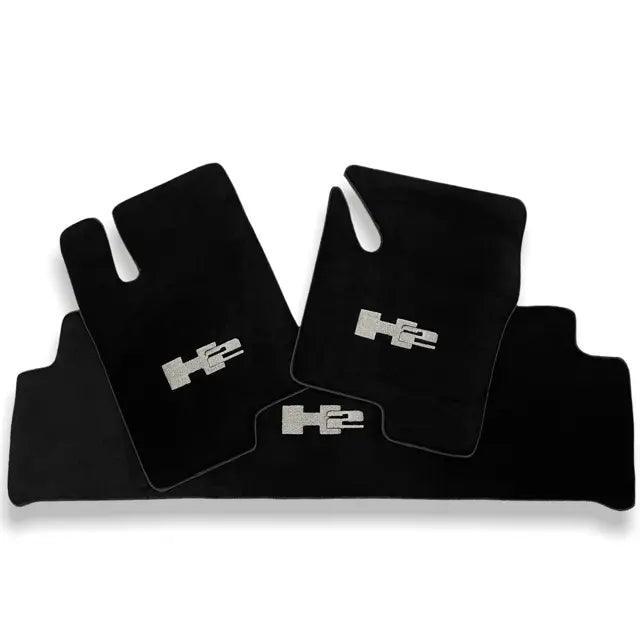 Floor Mats For Hummer H2 2003-2009 Tailored Black Carpets - AutoWin