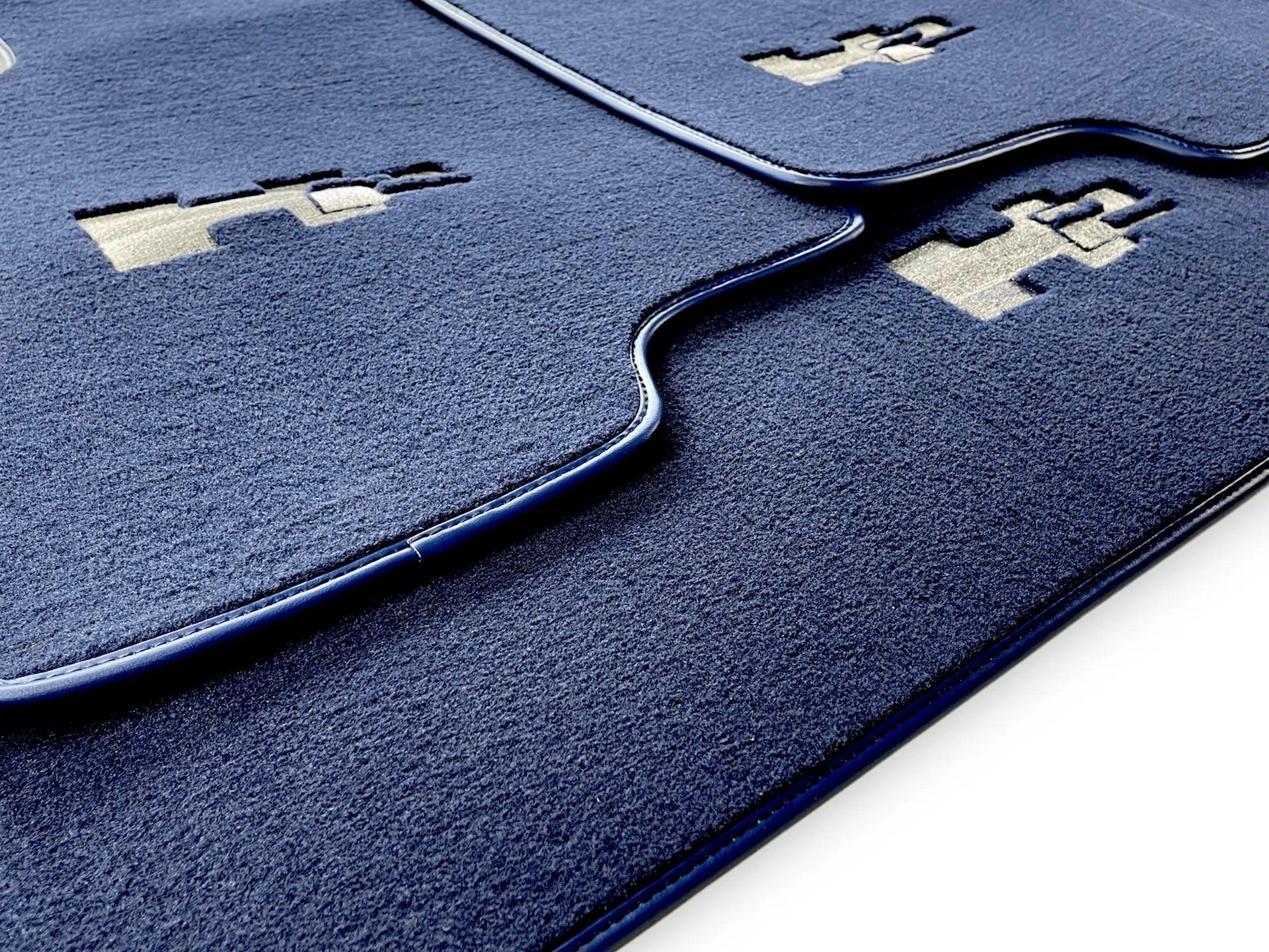 Floor Mats For Hummer H2 2003-2009 Tailored Dark Blue Color Carpets - AutoWin