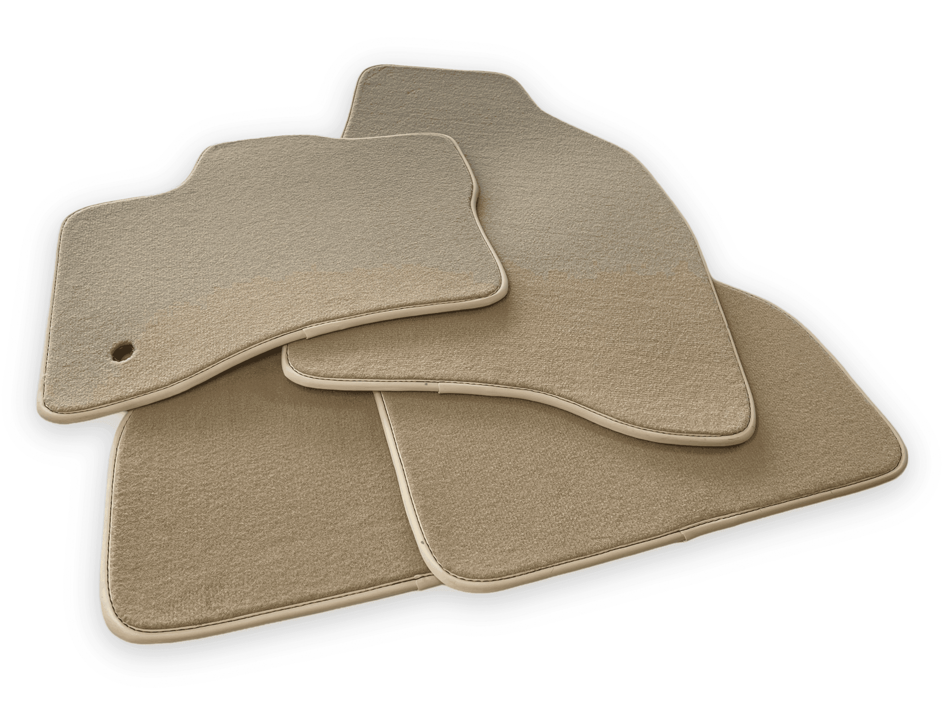 Floor Mats for Lincoln Continental (1939-1948) Sedan Beige Tailored Carpets - AutoWin