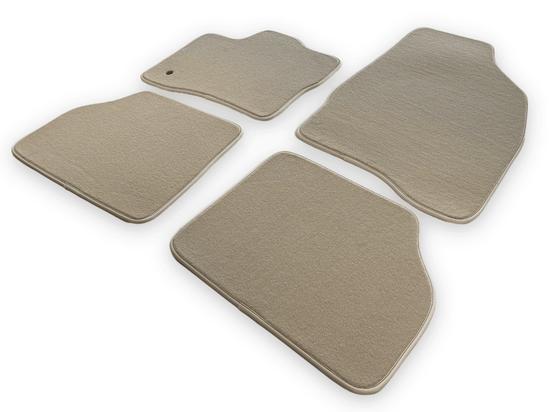 Floor Mats for Lincoln MKZ (2006-2020) Beige Tailored Carpets - AutoWin