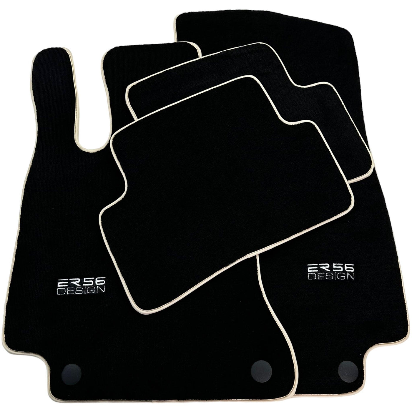 Floor Mats For Mercedes-Benz C Class W205 2014-2021 ER56 Design - AutoWin
