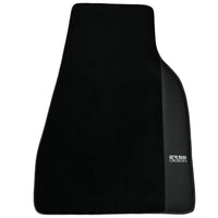 Floor Mats for Tesla Model X - 7 Seats (2016-2024) Black Tailored Carpets ER56 Design - AutoWin