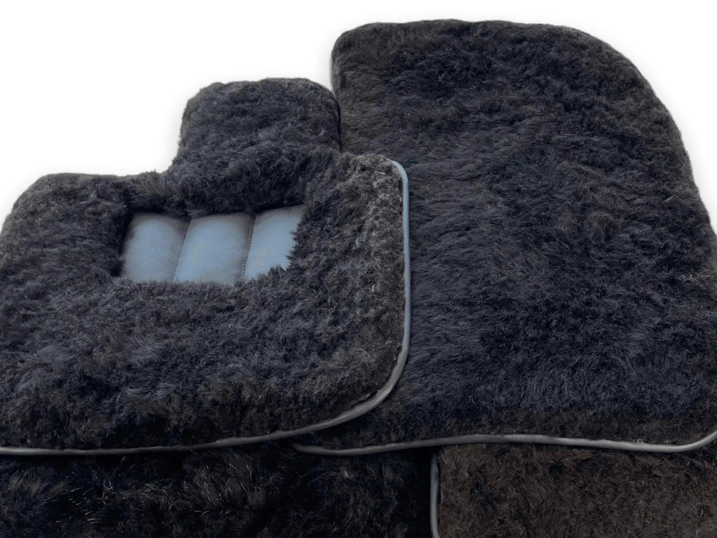 Genuine Sheepskin Floor Mats Bentley Flying Spur (2005-2013) Er56 Design Brand - AutoWin