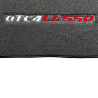 Gray Floor Mats For Ferrari GTC4 Lusso (2016-2023) Italian Edition - AutoWin