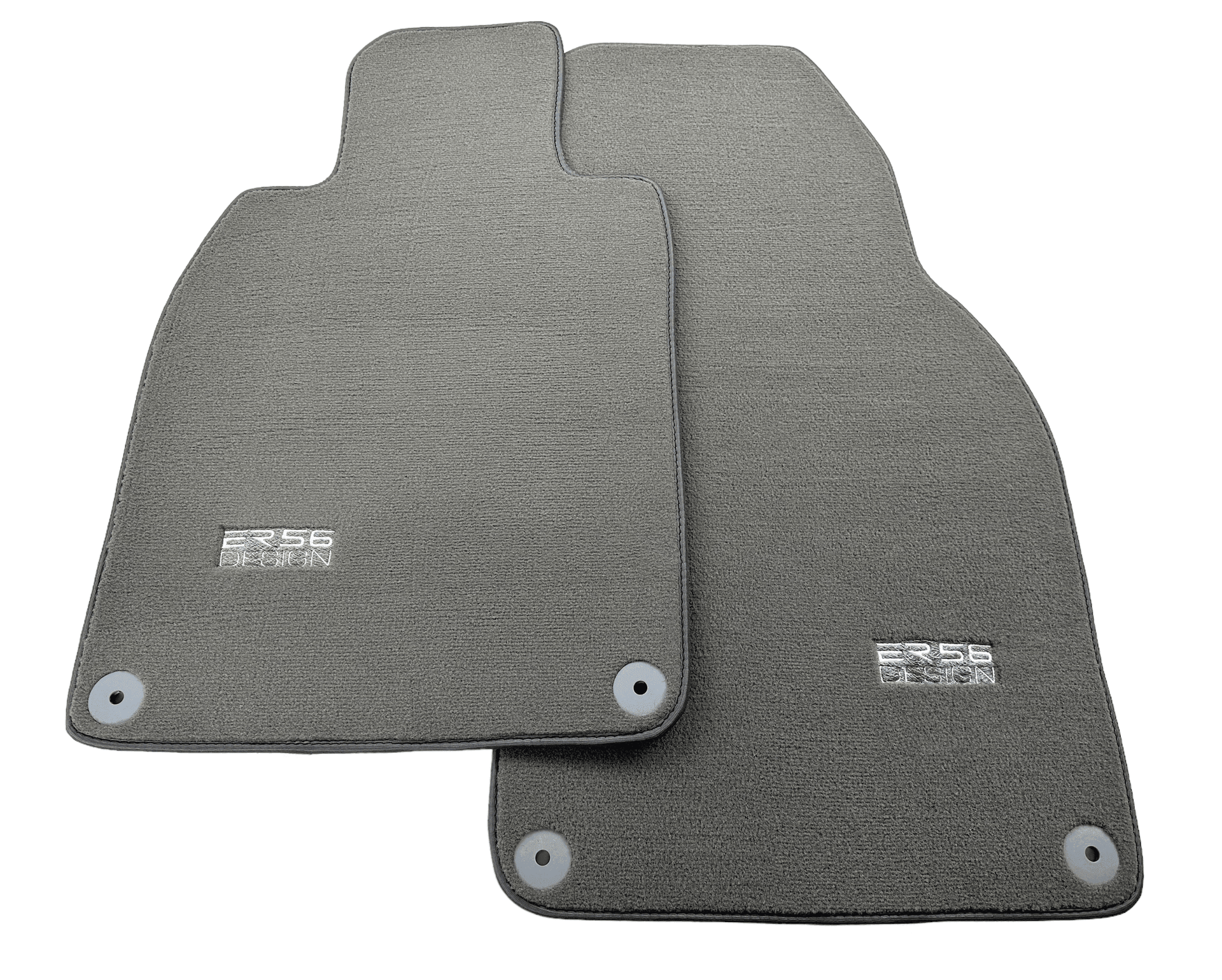 Gray Floor Mats for Porsche 718 Cayman (2017-2023) | Er56 Design - AutoWin