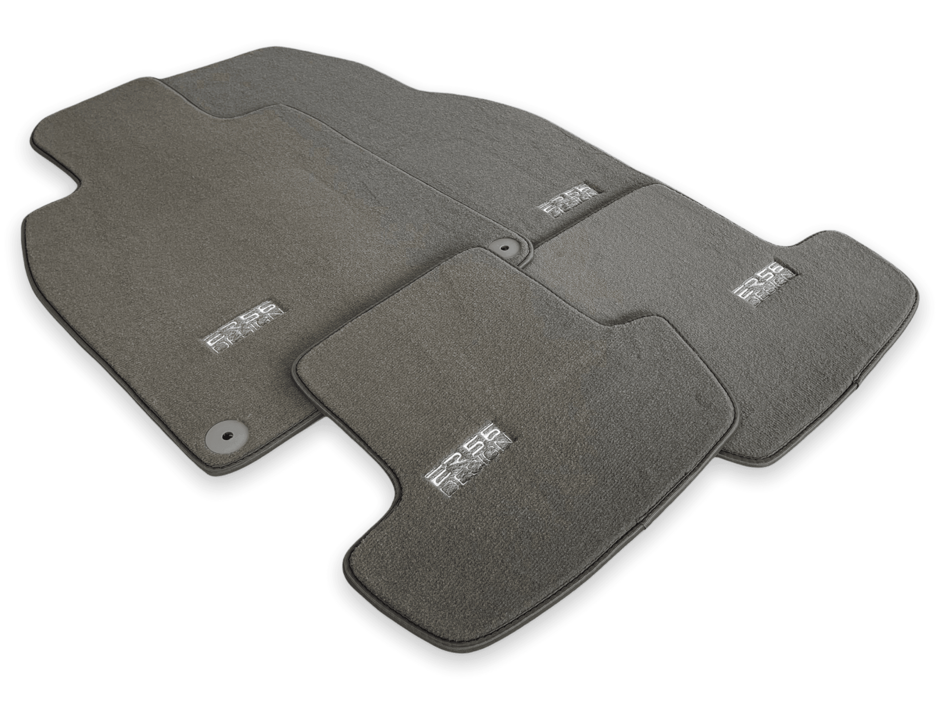 Gray Floor Mats for Porsche Panamera (2017-2023) | ER56 Design - AutoWin
