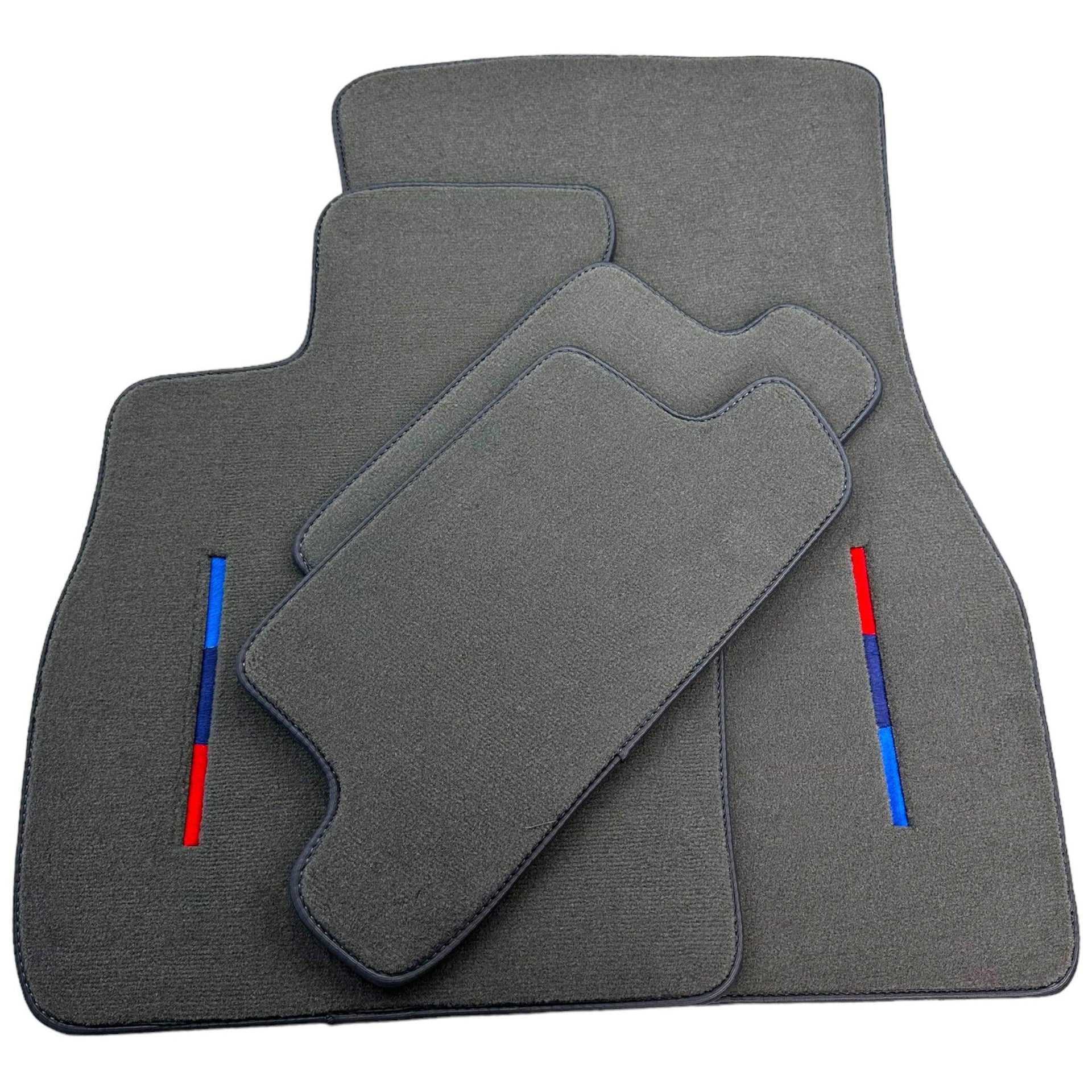 Grey Floor Mats For BMW 8 Series G14 With M Package - AutoWin