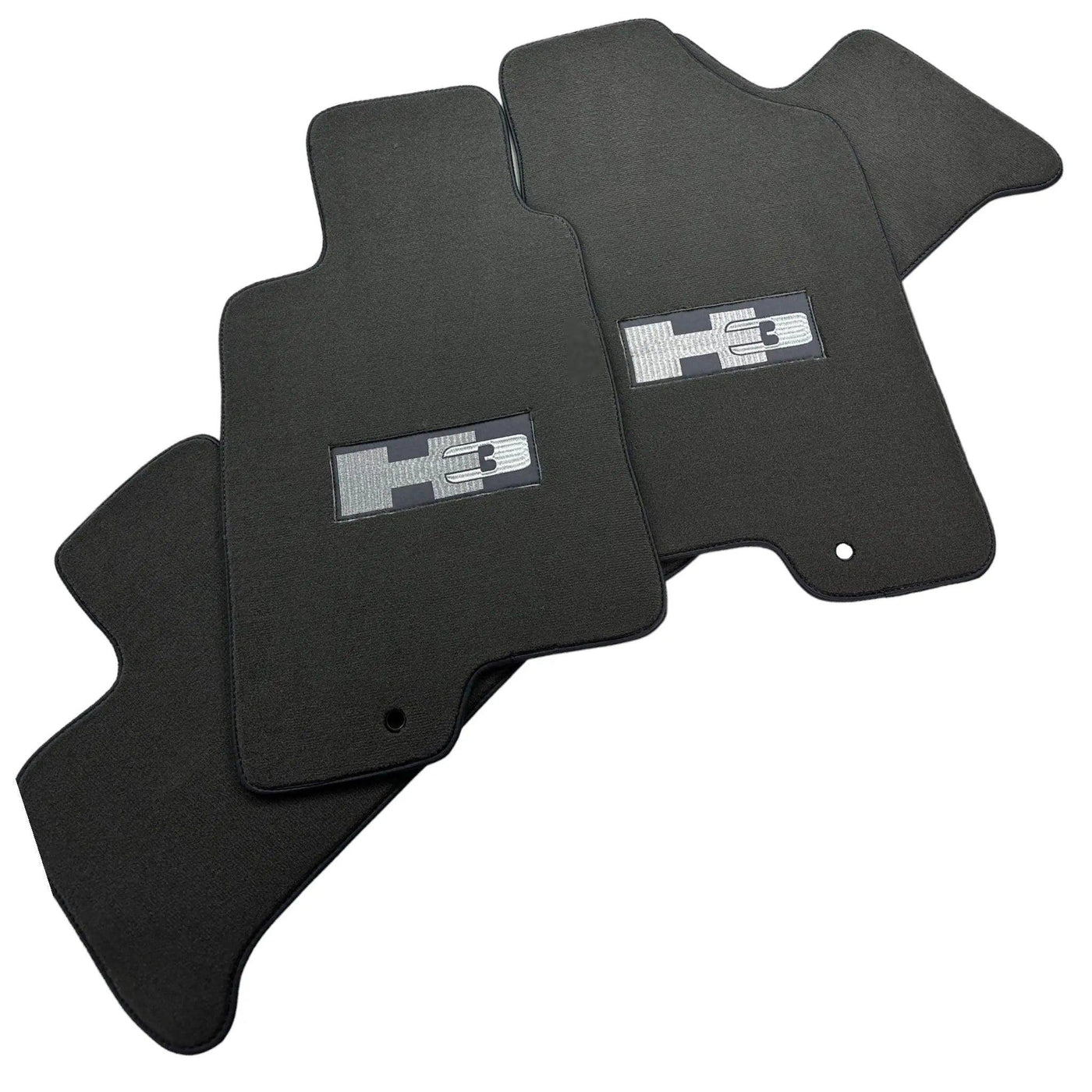 Grey Floor Mats For Hummer H3 (2005-2010) - AutoWin