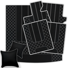 Black Leather Floor Mats for Bentley Bentayga (2015-2023) | AW1 Design