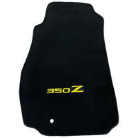 Black Floor Mats For Nissan 350Z (2003-2008) - AutoWin