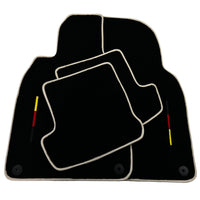 Black Floor Mats for Porsche 991 (2012-2019) - AutoWin