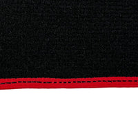 Black Floor Mats For Toyota Corolla E11 (1997-2001) ER56 Design - AutoWin