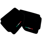 Alcantara Black Floor Mats For Ferrari 458 Speciale (2012-2015) Italian Edition