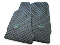 Custom Leather Floor Mats for Aston Martin V12 Vanquish S (04-07)