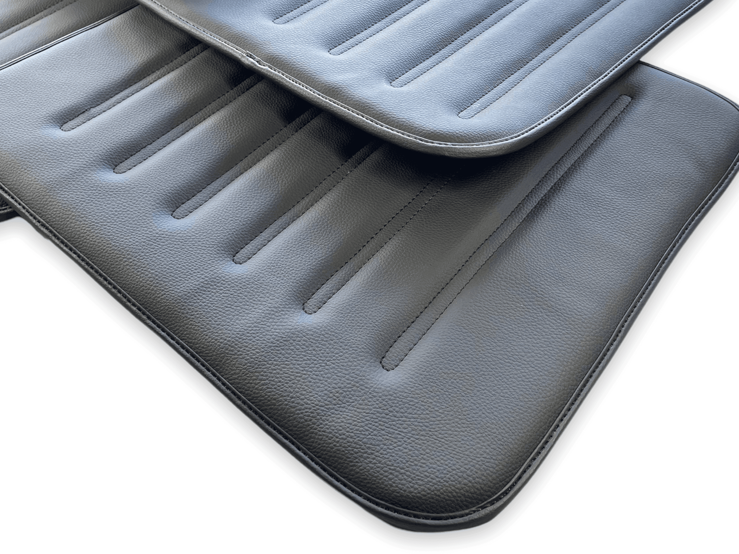 Leather Floor Mats For Rolls Royce Spectre (2023-2024) Black - AutoWin