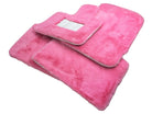 Pink Sheepskin Floor Mats For Rolls Royce Phantom Drophead Coupe 2007–2016 Er56 Design Brand - AutoWin