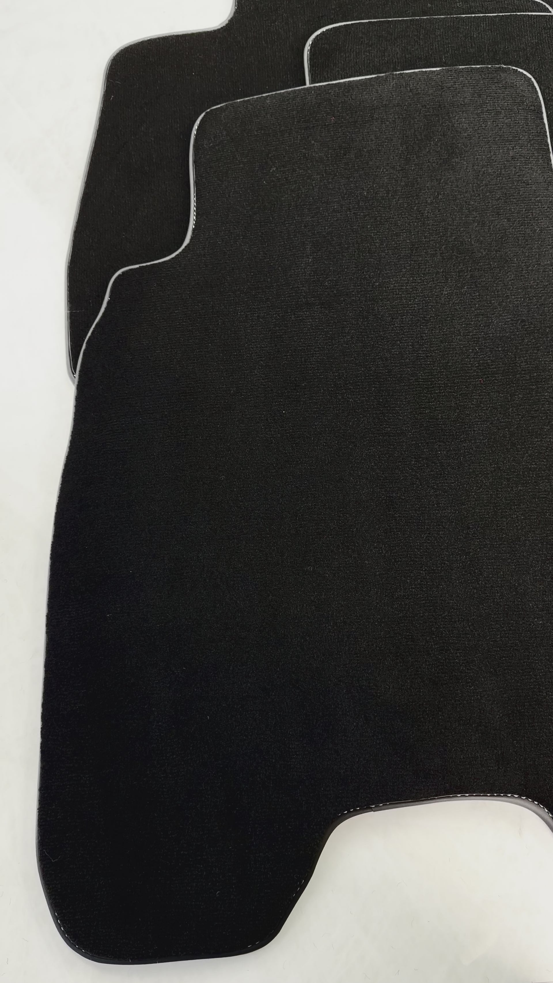 Tapetes de carro pretos para Honda Civic VIII (2006-2008) - AutoWin