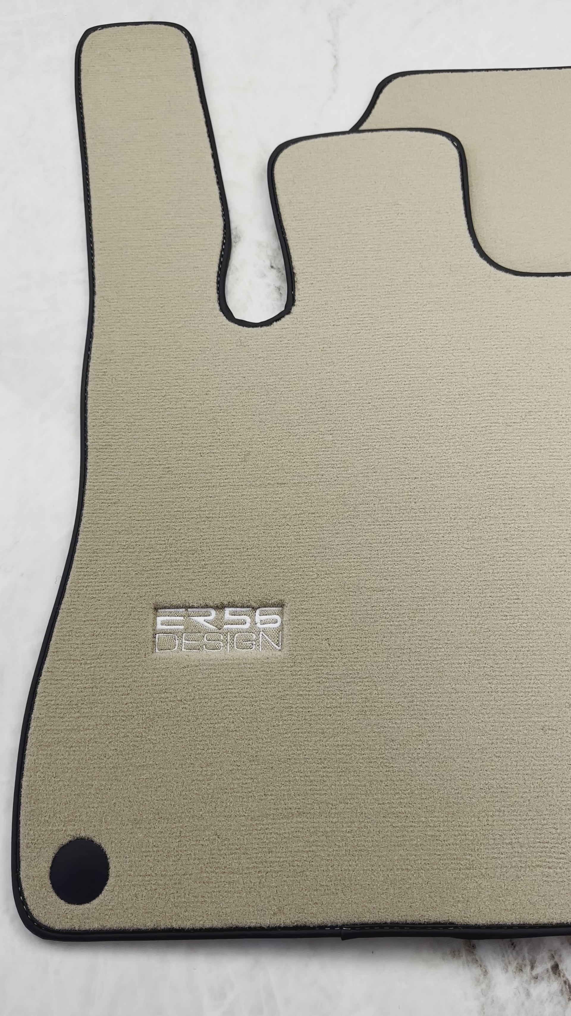 Mats de carro bege para Mercedes-Benz SL R231 2012–2022 - AutoWin