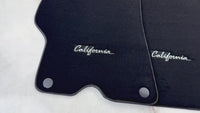 Floor Mats for Ferrari California (2008-2014) with Black Trim