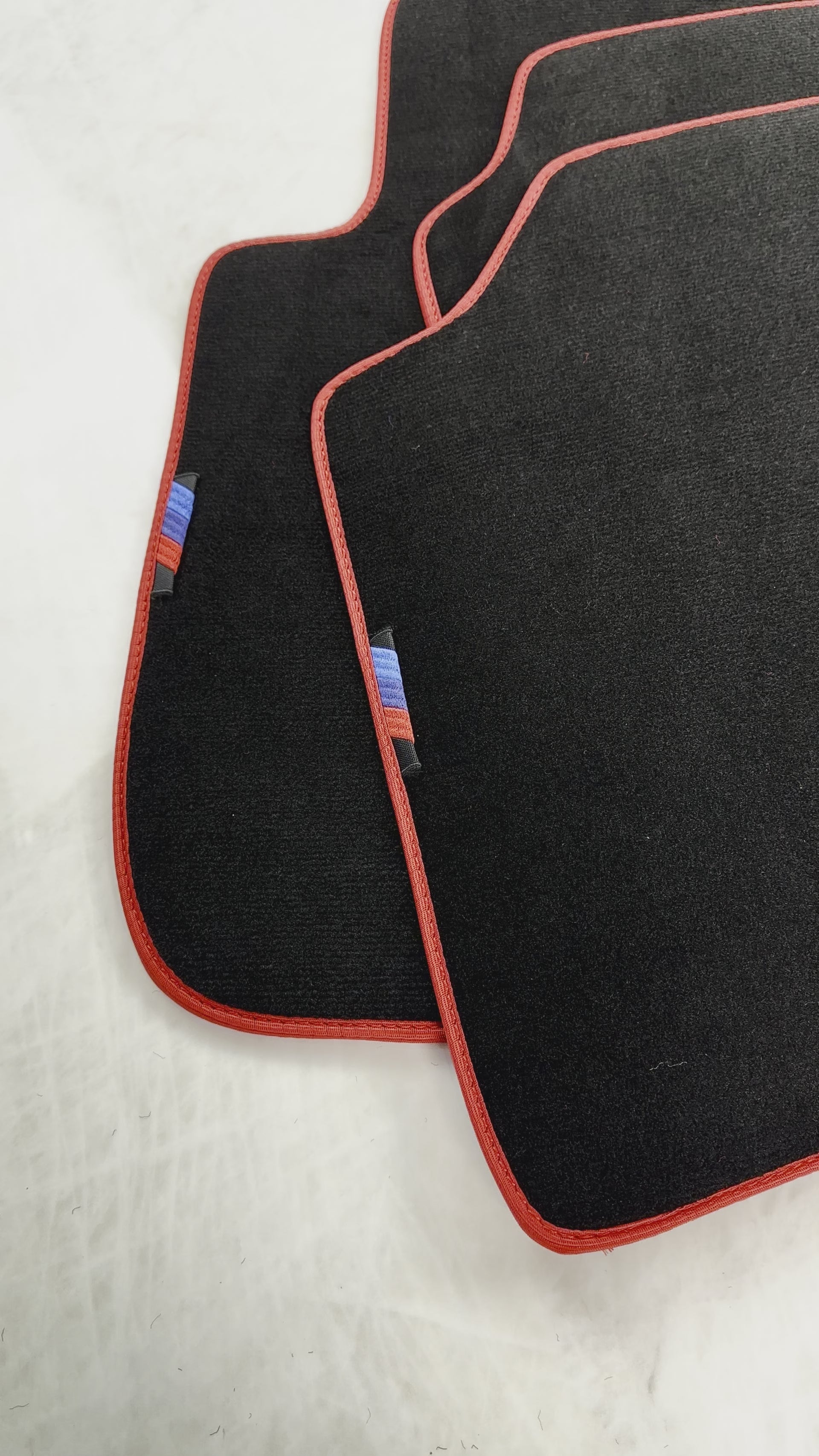 Tapetes de carro pretos para BMW Série 3 F34 GT 2013-2020 com pacote M - AutoWin.EU