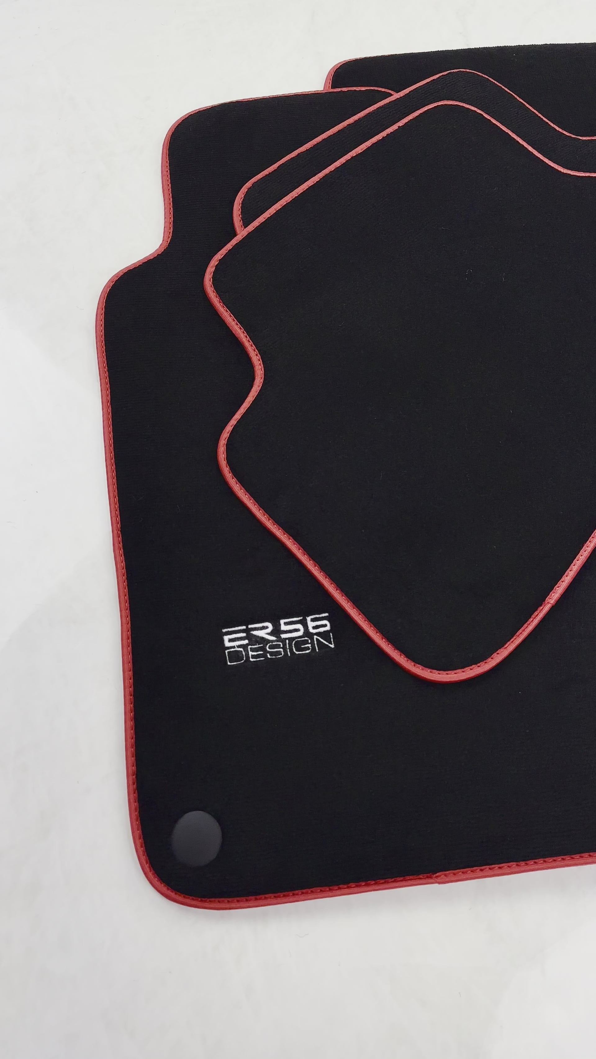 Tapetes de Carro Pretos para Mercedes Benz C-Class W203 (2000-2007) Design ER56 - ER56 Design