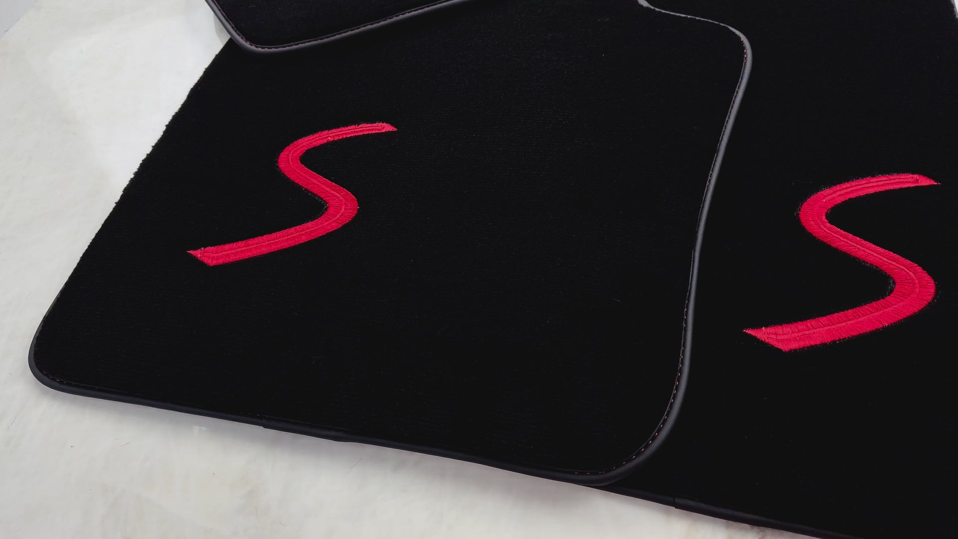 Mats de Carro Pretos para Mini Cooper / One R53 (2001-2007) Cooper S - AutoWin