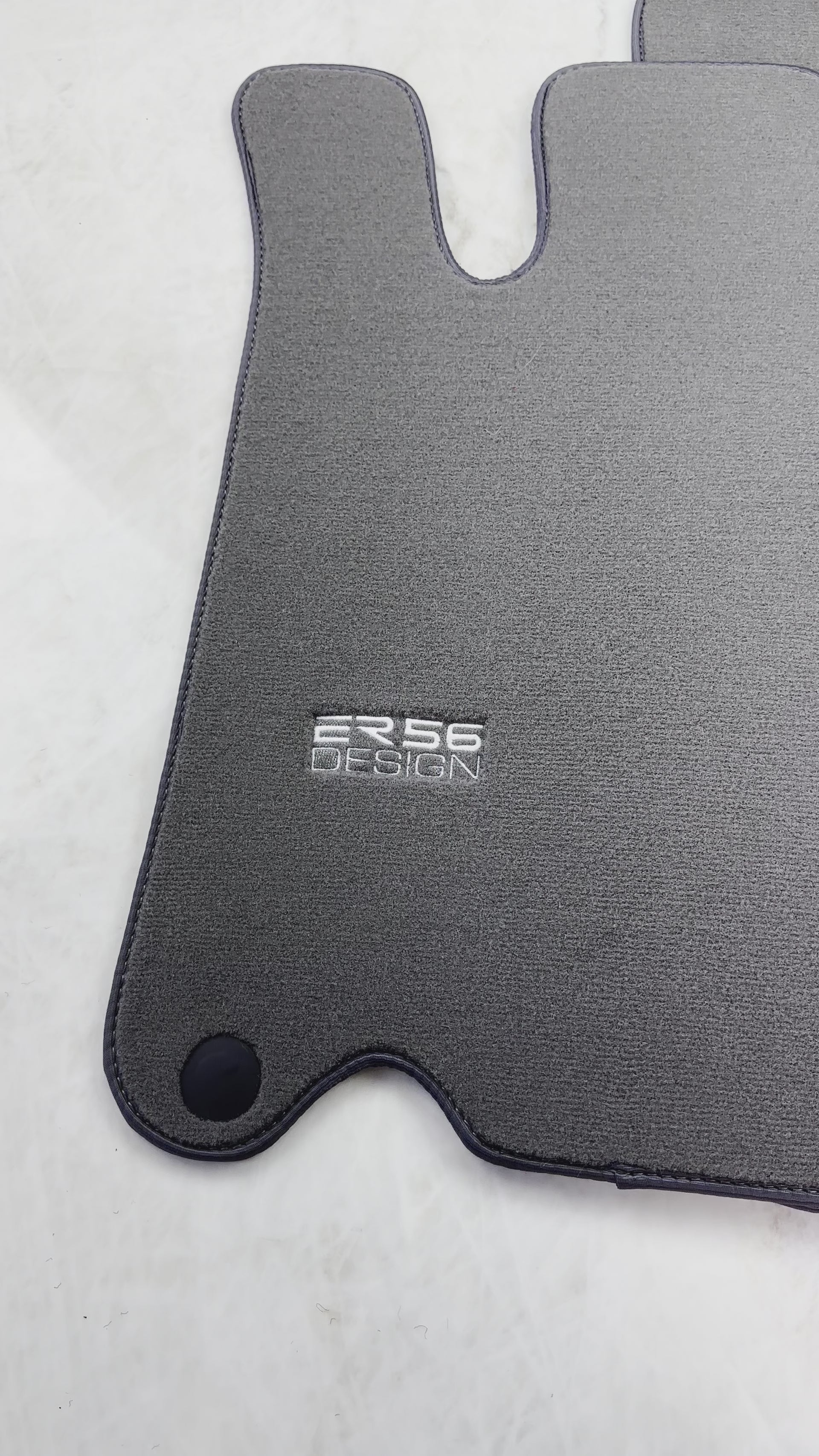 Tapetes de Carro Cinzentos para Mercedes-Benz SL-Class R230 (2001-2012) | Design ER56 - AutoWin